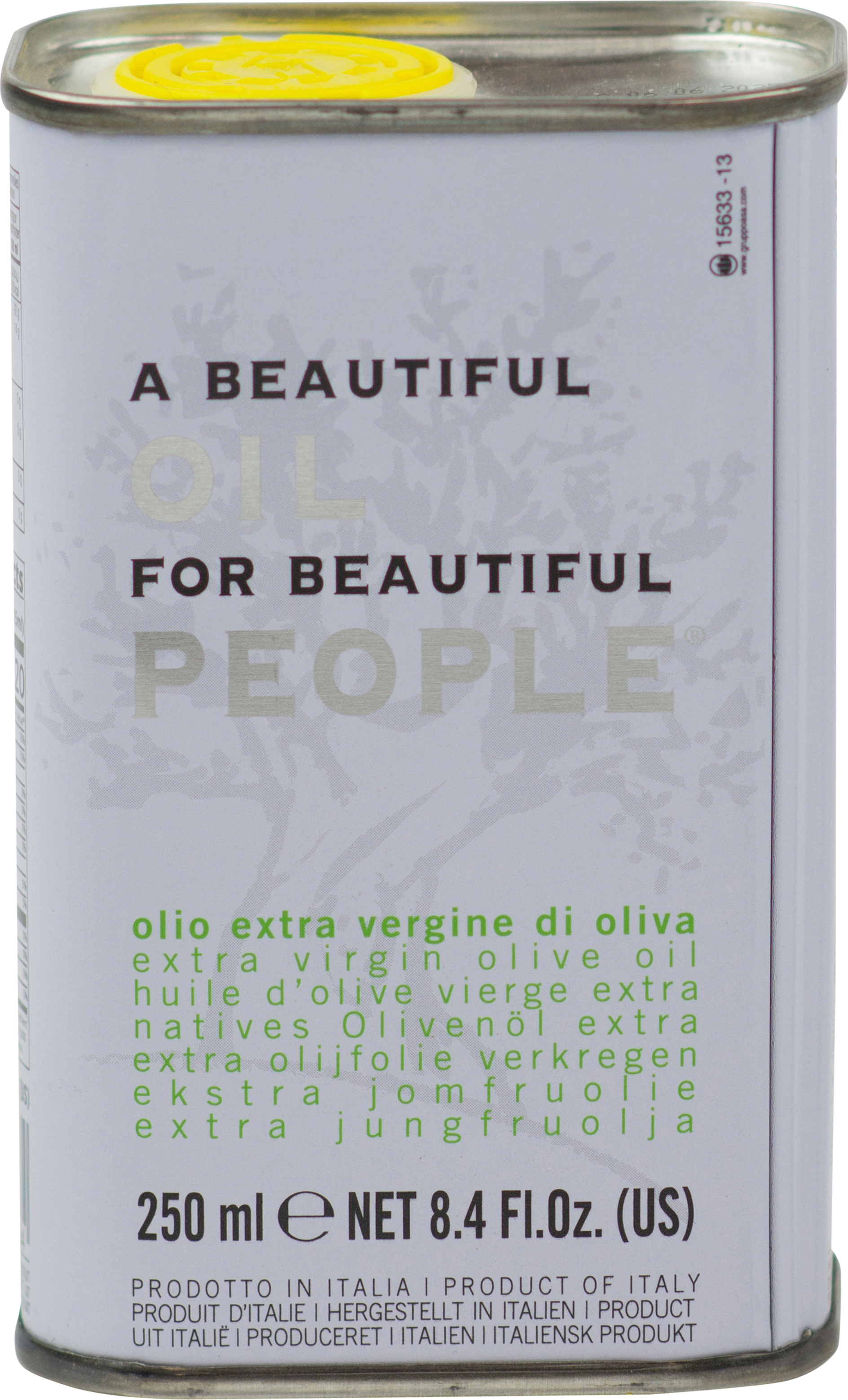 S.Mile GmbH Food-United PREMIUM SPEISEÖL Ölivenöl aus Italien 250ml, italienisches Olivenöl extra nativ vergine kaltgepresst mit nur 0,8 % Säure “A Beautiful Oil For Beautiful People” von TERRE FRANCESCANE