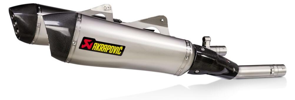 Akrapovic Bmw K 1600 Gt Abs 2025/k 1600 Gtl Abs 2025 Slip-on Line S-b16so5-hzaat Homologierter Slip On Schalldämpfer Silber Homologated Silber Homologated