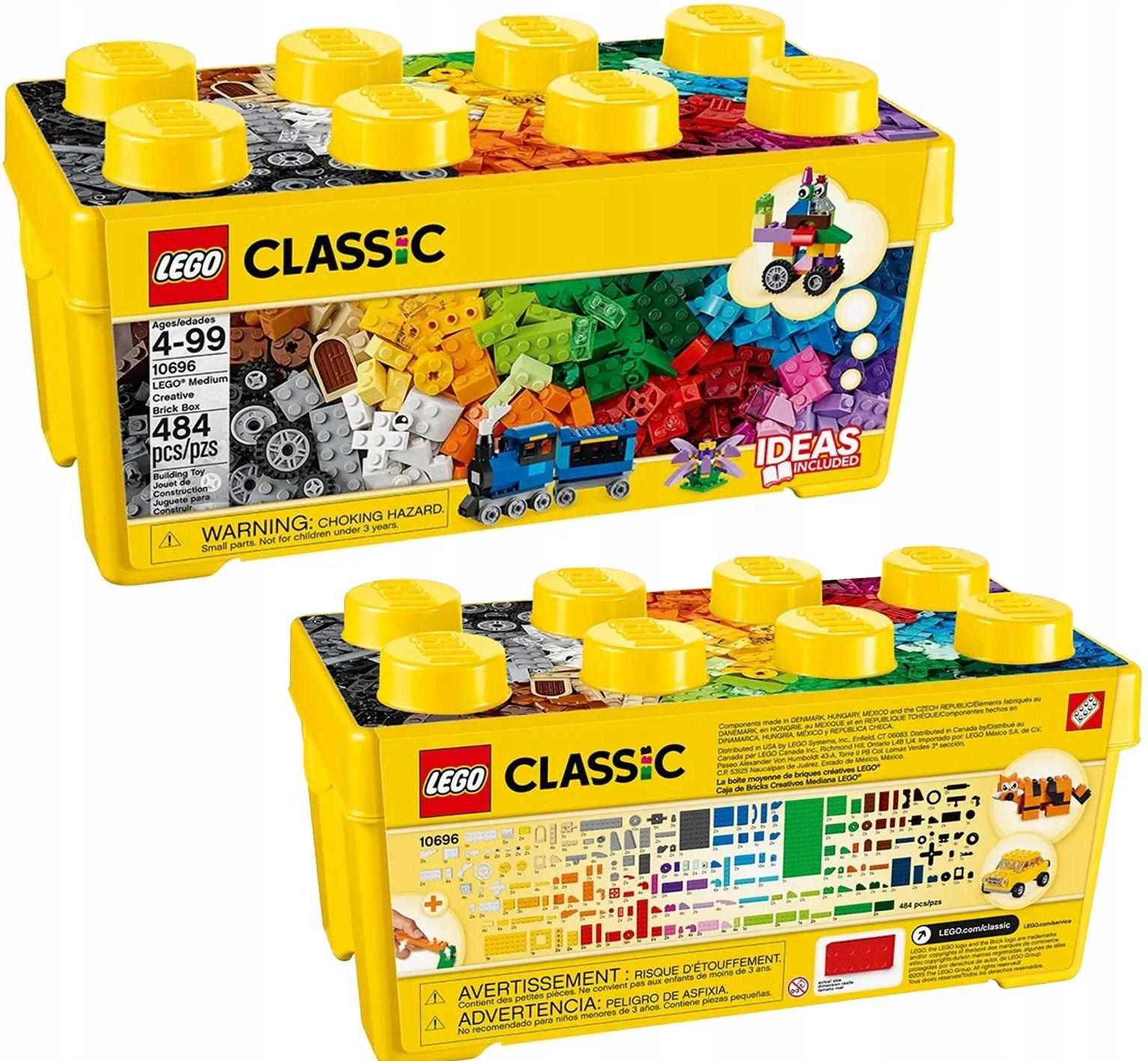 10696 - LEGO Classic - Kreatívne kocky LEGO®, stredný box