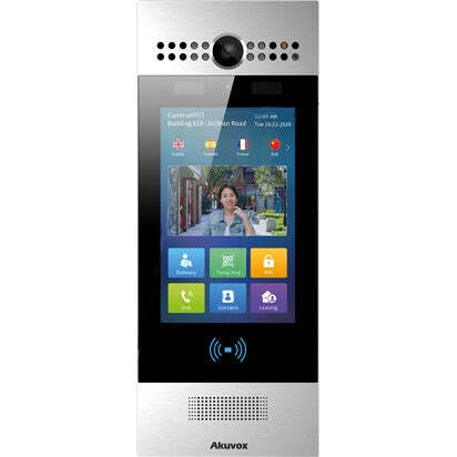 Akuvox Video-TFE R29C-L Main Body LTE facial recognition Android silver - Bluetooth - Fernwartungsmodul