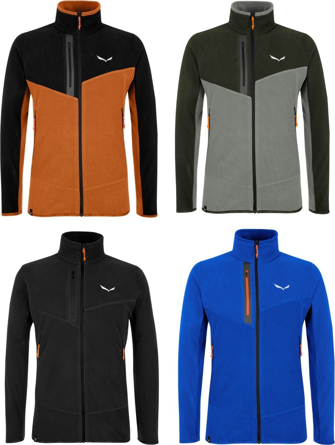 Salewa Paganella Polarlite Fleecejacke für Herren, Größe:56, Farbe:Braun NEW-45913