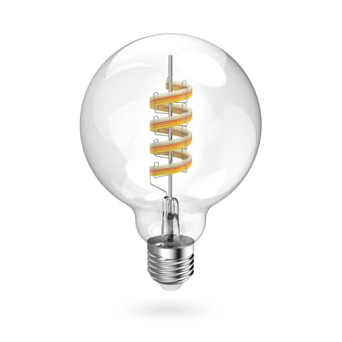 Hama Smart LED-Lampe E27, RGBW, dimmbar, Matter, Filament 00176644