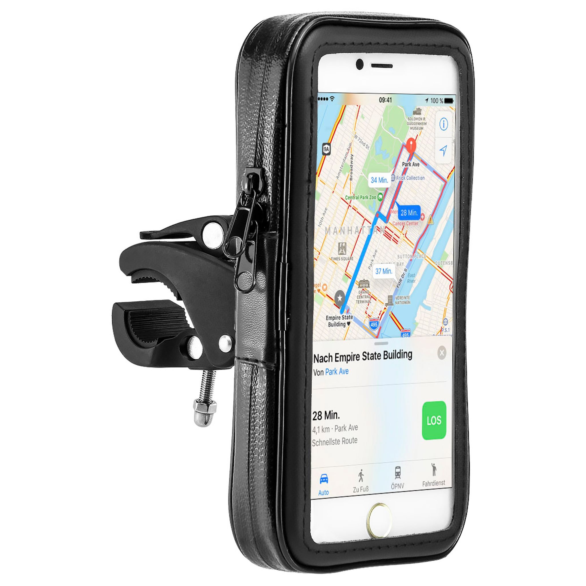 Fahrrad Halterung Halter Motorrad 360° Smartphone Handy Telefon Wasserdicht NEU 