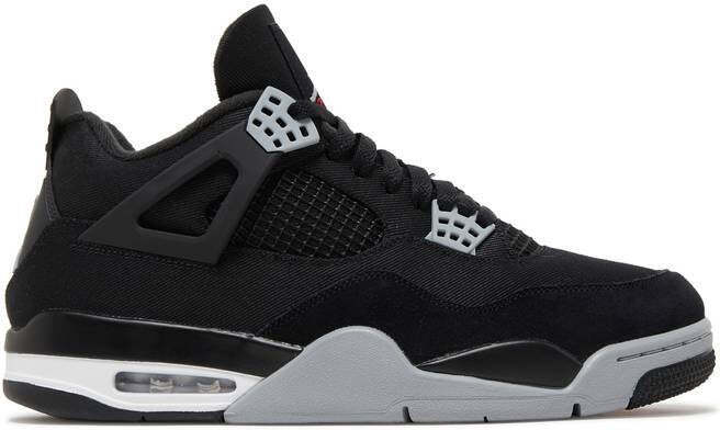 Air Jordan 4 Retro SE Black Canvas