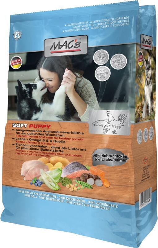 MAC's DOG Trockenfutter Soft Puppy Huhn 1,5kg