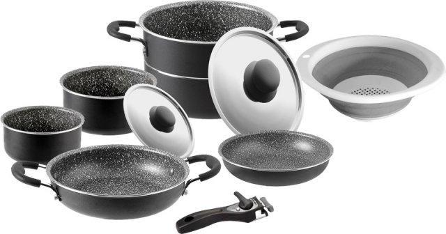 Freizeitwelt Kochtopfset 9-teilig