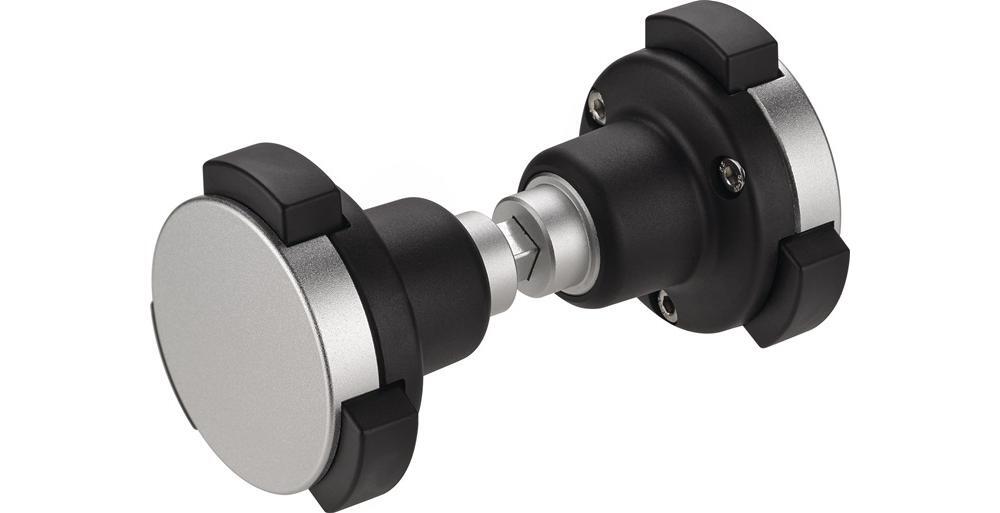 Knopfdrückerpaar 490GN Material VA drehb.VK 8mm AMF 555224