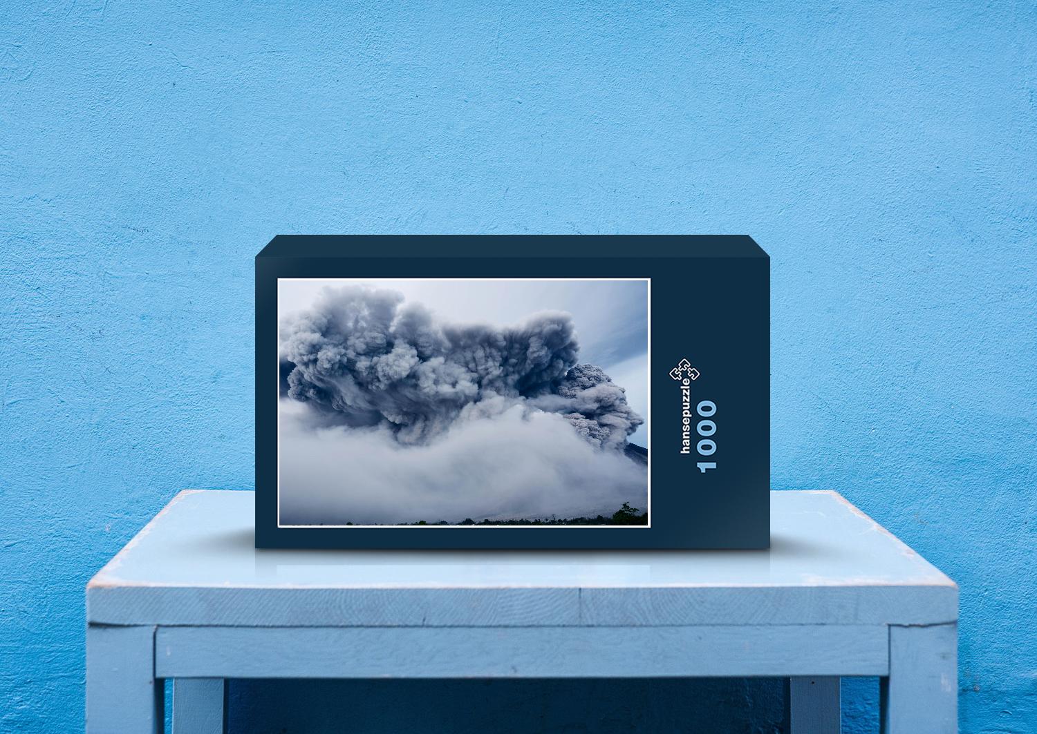 hansepuzzle 27728 - Aschewolke Puzzle, 1000 Teile, Natur, 60,0 x 46,0cm mit hochwertiger Aufbewahrung, Kartonbox und wiederverschließbarem Beutel 17728