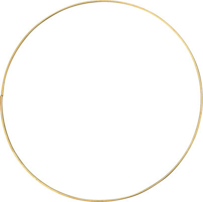 Glorex Metallring gold Ø 20x0,3 cm 6 7036 994