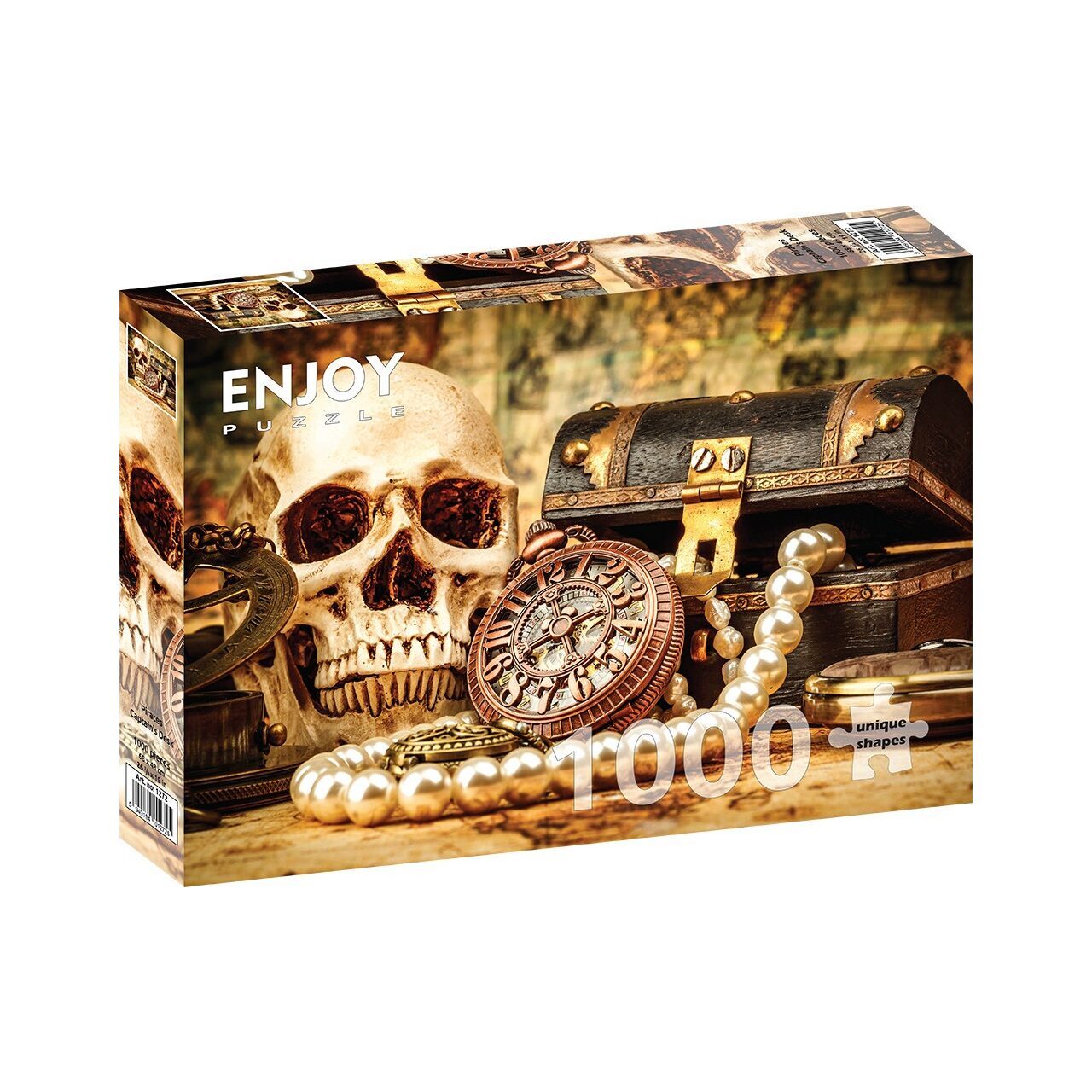 ENJOY Puzzle Piratenkapitänstisch 1000 Teile WLP-Enjoy-1272