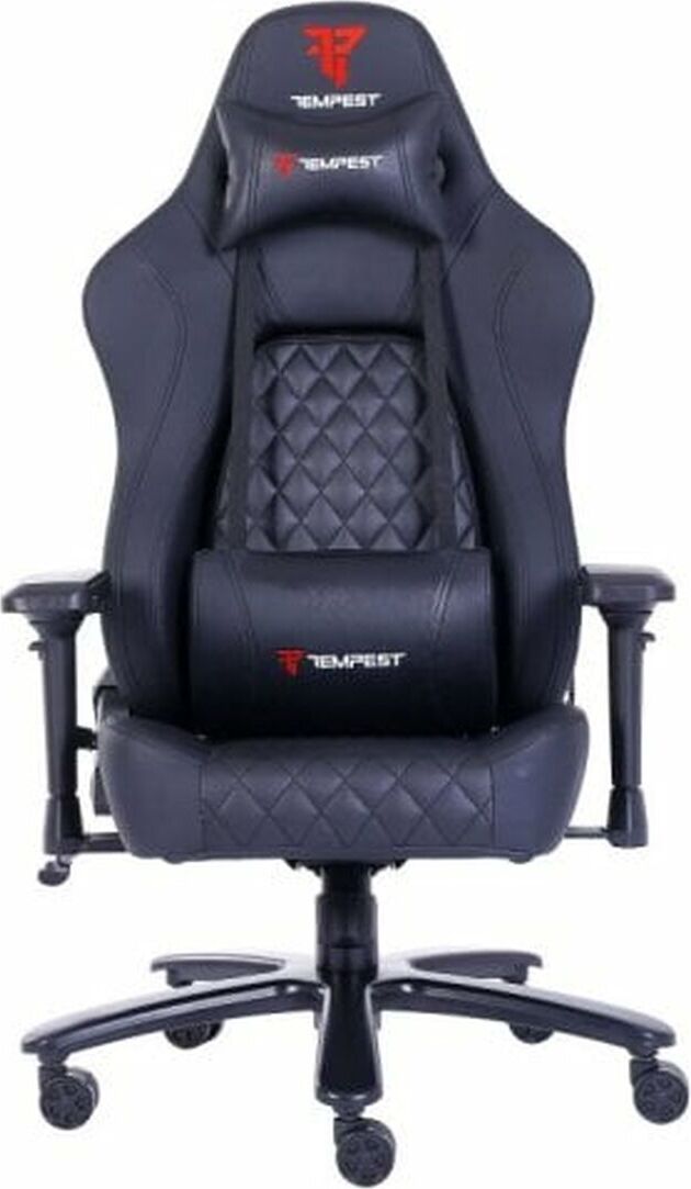 Gaming-Stuhl Tempest Thickbone 250 kg Schwarz