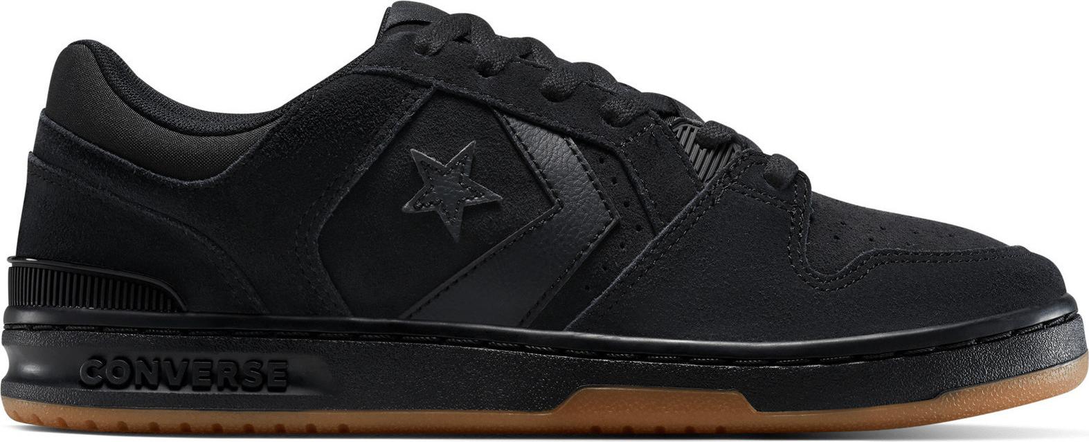 Converse Sneaker A14182C Cl98 Star Chevron Schwarz Wildleder mit CX-Schaumpolsterung