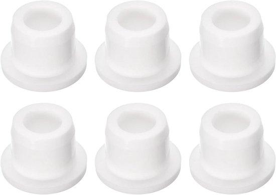 OEM Gummikreisse - Dichtungen - Lecks schließen - Hitzebeständig - 6 Packungen 12-13 mm - Weiß 2026