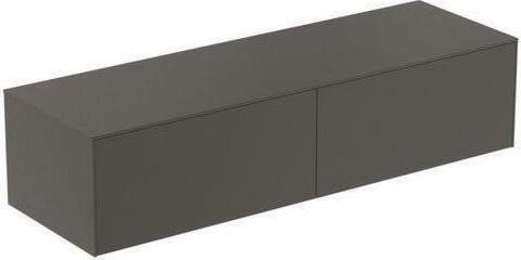 Ideal Standard Waschtischplatte CONCA o Ausschnitt 1587x505mm anthrazit matt anthrazit matt TF071Y2