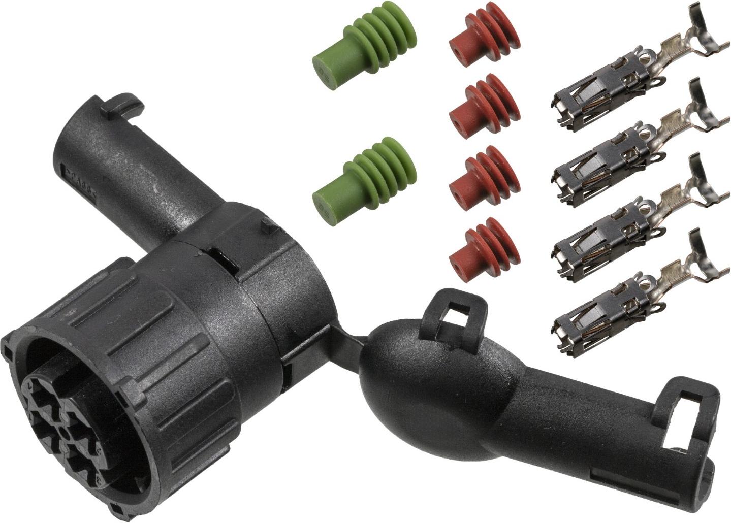 FEBI BILSTEIN Stecker 193036, 4-polig, AMP-Anschlusstechnik