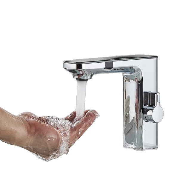 OEM Waschtischarmatur, sensoraktiviert, zeitgenössisches Design, Chrom 2390
