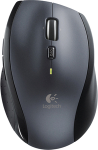 Logitech M705 Maus - Funkfrequenz - USB - Laser - 3 Taste(n) - Silber - Kabellos - Scroll-Rad - Rechtshändig - 2 910-001949