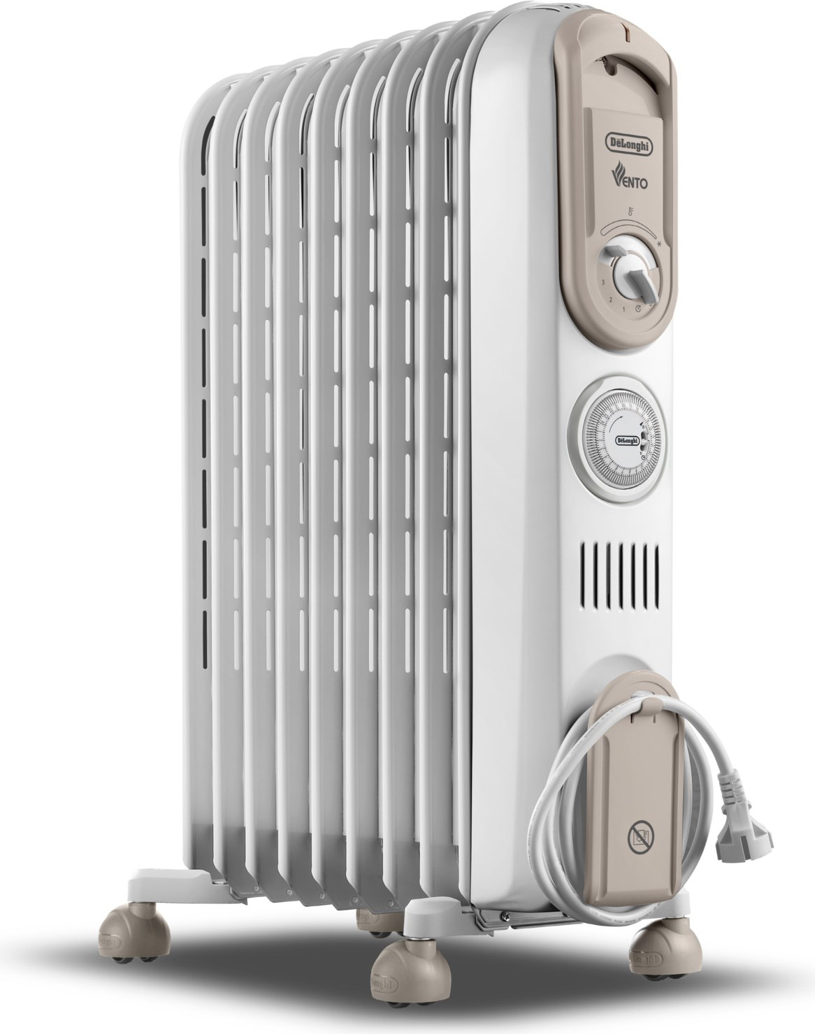 DeLonghi V550918T Olejový radiátor 1800 W, 3 nastavenia teploty