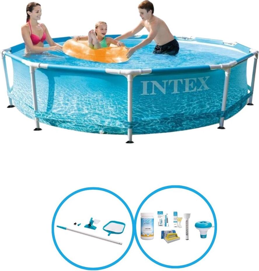 Kovový rám bazéna Intex 305x76 cm - Schwimmbad-Set