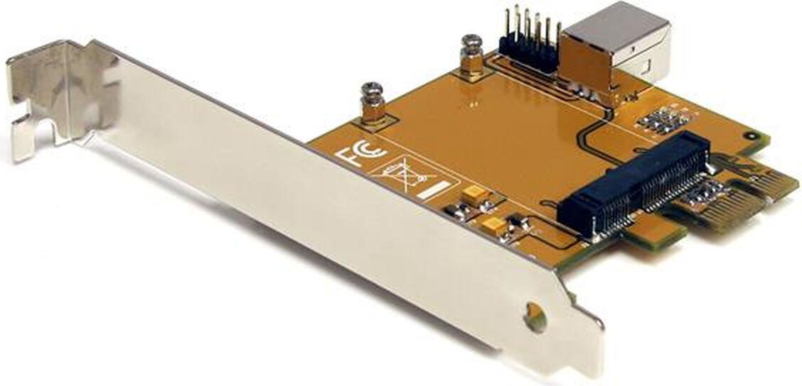StarTech.com PCI Express auf Mini PCI Express Adapter Karte PEX2MPEX