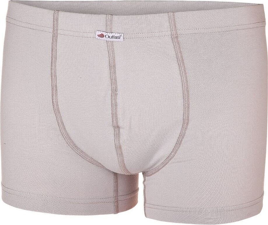 BARIDI Herren Boxershorts BASIC dünn mit Flachnaht Outlast® - pearl, XL