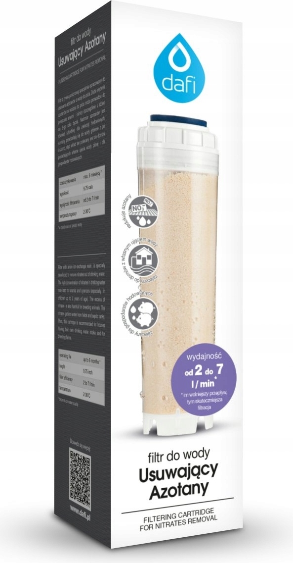 Dafi Filter zur Entfernung von Nitraten aus Wasser mit Anionenaustauscherharz GSHB_domodomo_5900950922832