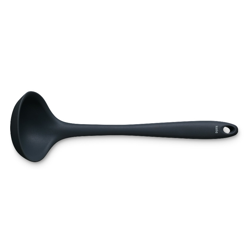 Westmark 2X Louche/Cuillère à Soupe, Longueur : 31,5 cm, Gentle, Noir, 285622E3