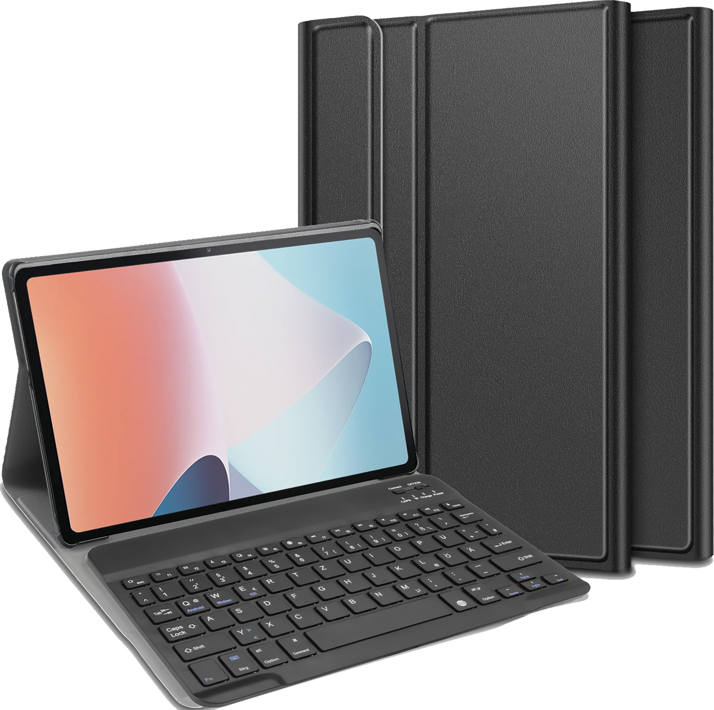 Hülle Lenovo Lenovo Tab M10 Gen 3 Schutzhülle - Cazy - Schwarz PRE-ABKCTZ-LEN-TM10G3-BLCK