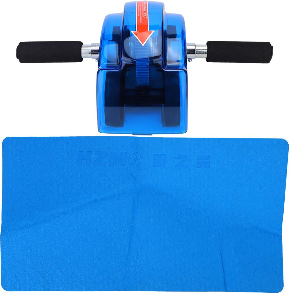 Gistuch Bauch-Vier-Rollen-Rad, Bauchmuskeltrainer, Fitnessstudio, Heimfitnessgerät mit Ausrüstung