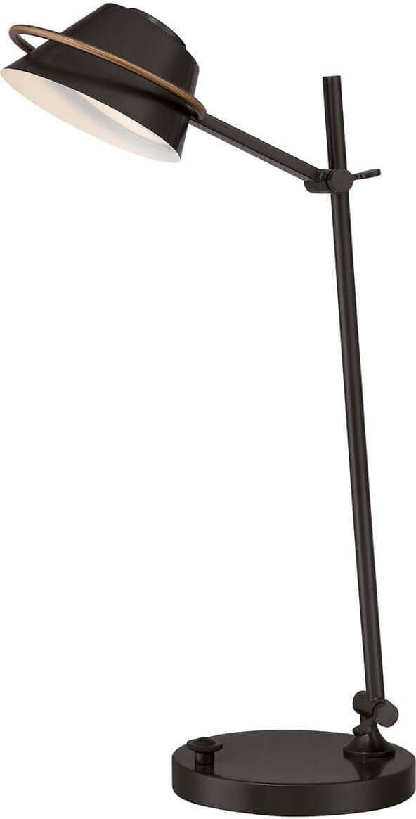 Elstead Lighting Elstead Spencer LED Tischleuchte 1-fach Westliche Bronze QZ-SPENCER-TL-WT