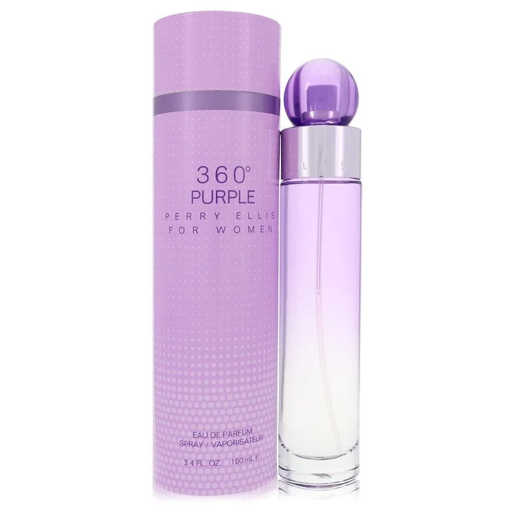 Perry Ellis 360 Purple, Ženy, 100 ml, Jablko, Blackberry, Broskyňa, Muguet, Jazmín, Citlivka, Ruže, Tuberóza, Pižmo, Konárnik slivkový, Santalové drevo, Sprej