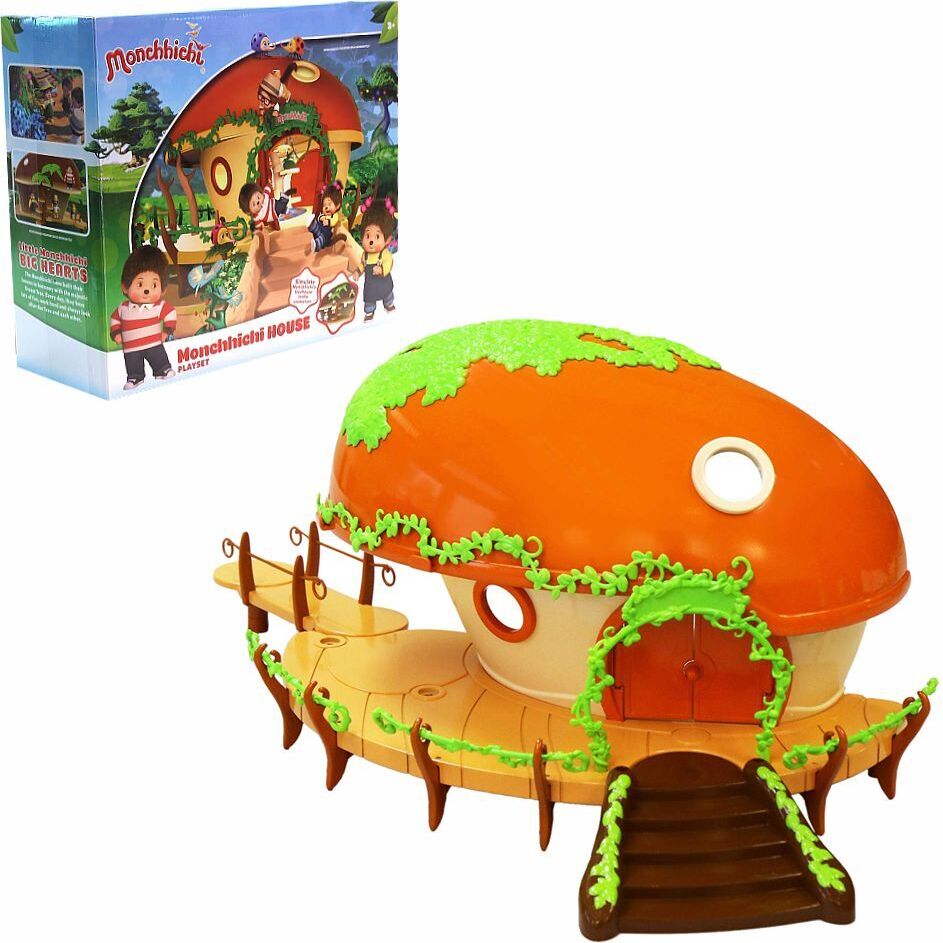 Silverlit Monchhichi Haus Spieleset, mit Monchhichi Figur 220420
