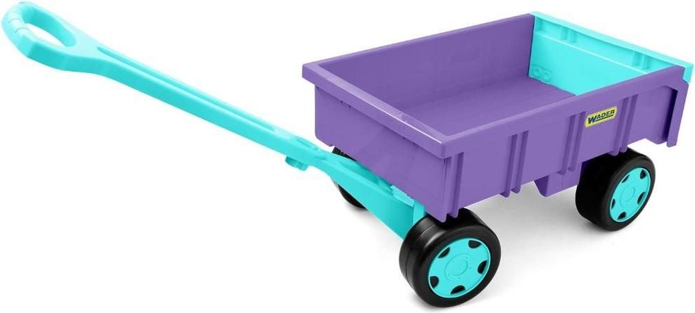 Wader Riesiger Wagen/Anhänger lila