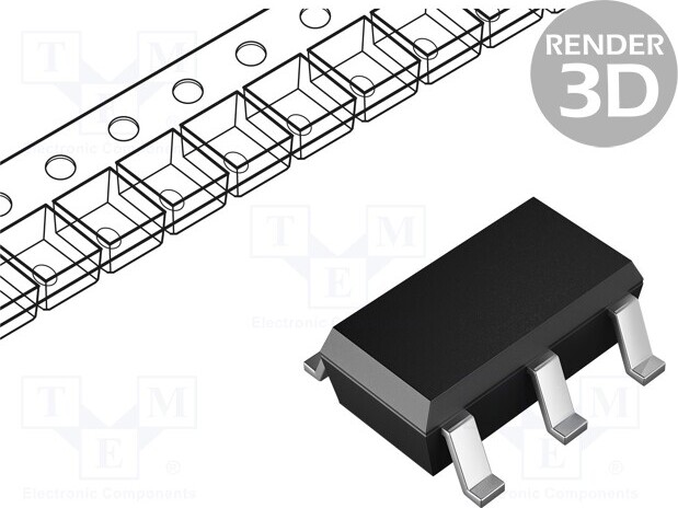 TNE 1x Operationsverstärker Kanäle: 1 4,5÷45V 2MHz SOT23 MCP6V51T-E/OT SMD Operations _1GH_MCP6V51T-E/OT