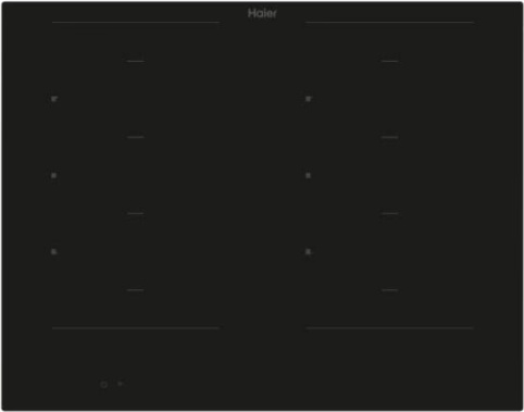 Haier HA2MTB58IRB1S, Čierna, Vstavaný, 65 cm, Indukčná varná doska so zónami, Sklokeramická, 4 zone(s)