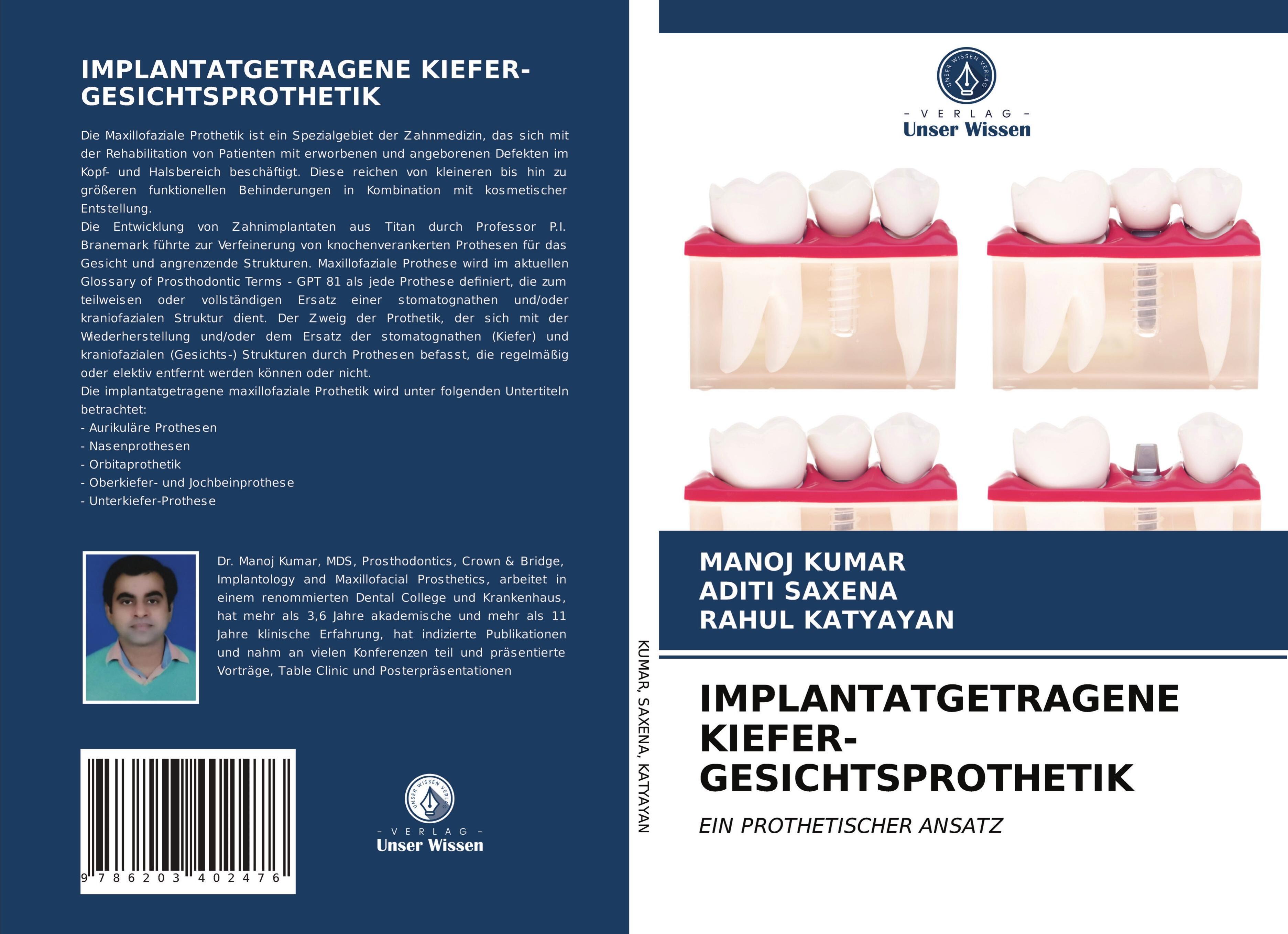 Sonstige Verlage Implantatgetragene Kiefer-Gesichtsprothetik