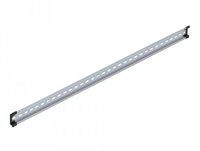 DELOCK horná lišta na klobúk 35 x 7,5 mm (100 cm) oceľ