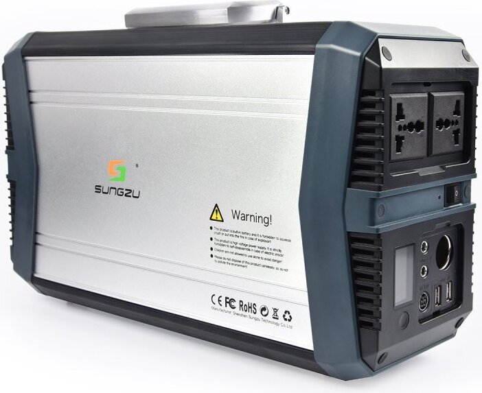 Secutek Outdoor-Akku (500 W / 524 Wh / 145,6 Ah)