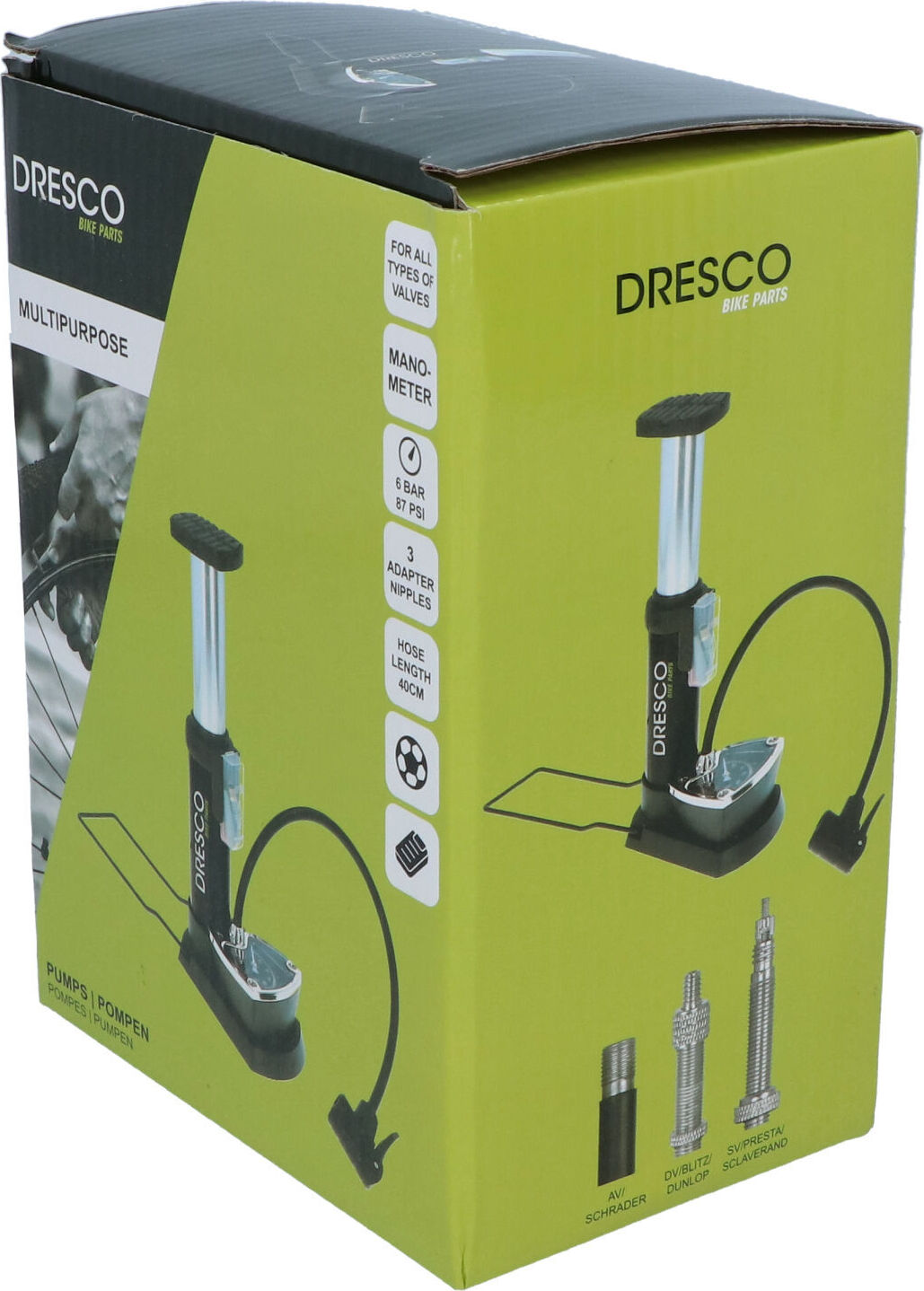Dresco Fußluftpumpe