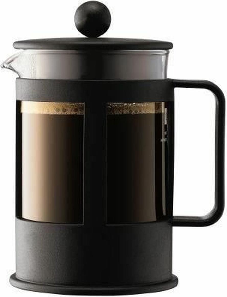Bodum Kenya, 0,5 L, Čierna, 4 šálok, Sklo, Sklo