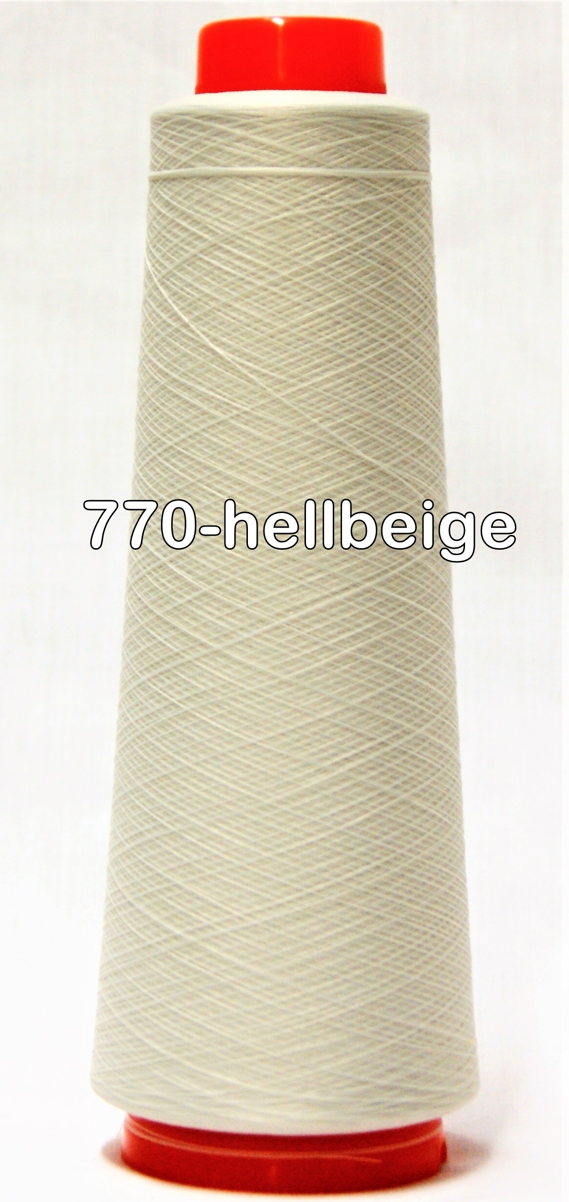 Polyester Nähgarn – 3000 Meter, Weiß, Stark & Langlebig Für Overlock, Stickerei & Nähen