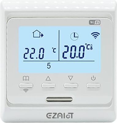 Inteligentný termostat pre plynové kotly Regulácia izbovej teploty 220V(3A), WiFi termostat, programovateľný, TUYA Life