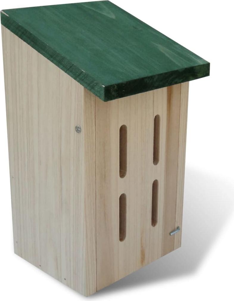 vidaXL Motýlie domčeky 8 ks Drevo 14 x 15 x 22 cm