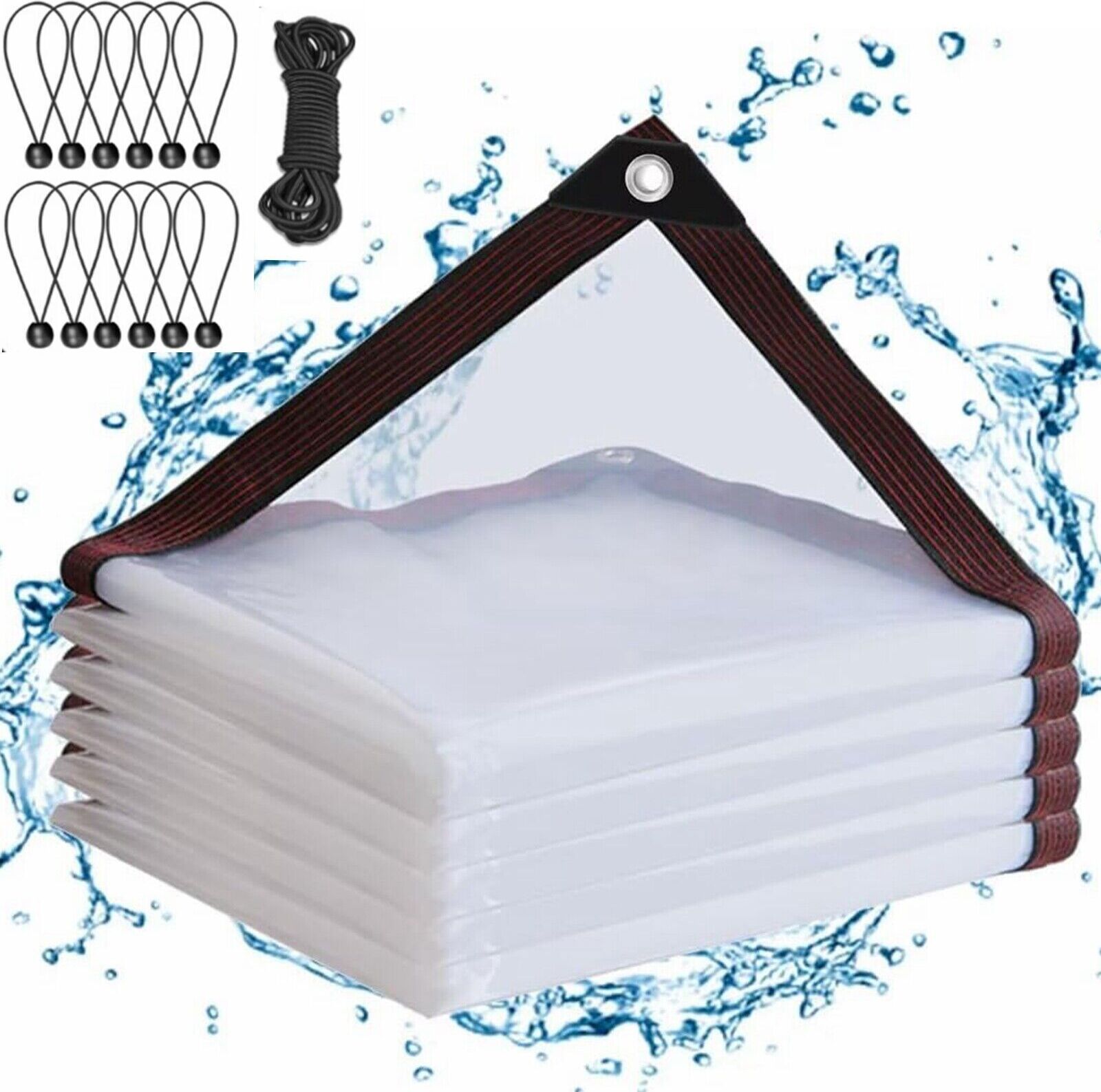 Telone Protettivo 200G/M², Telo Da Giardino Con Occhielli, Impermeabile