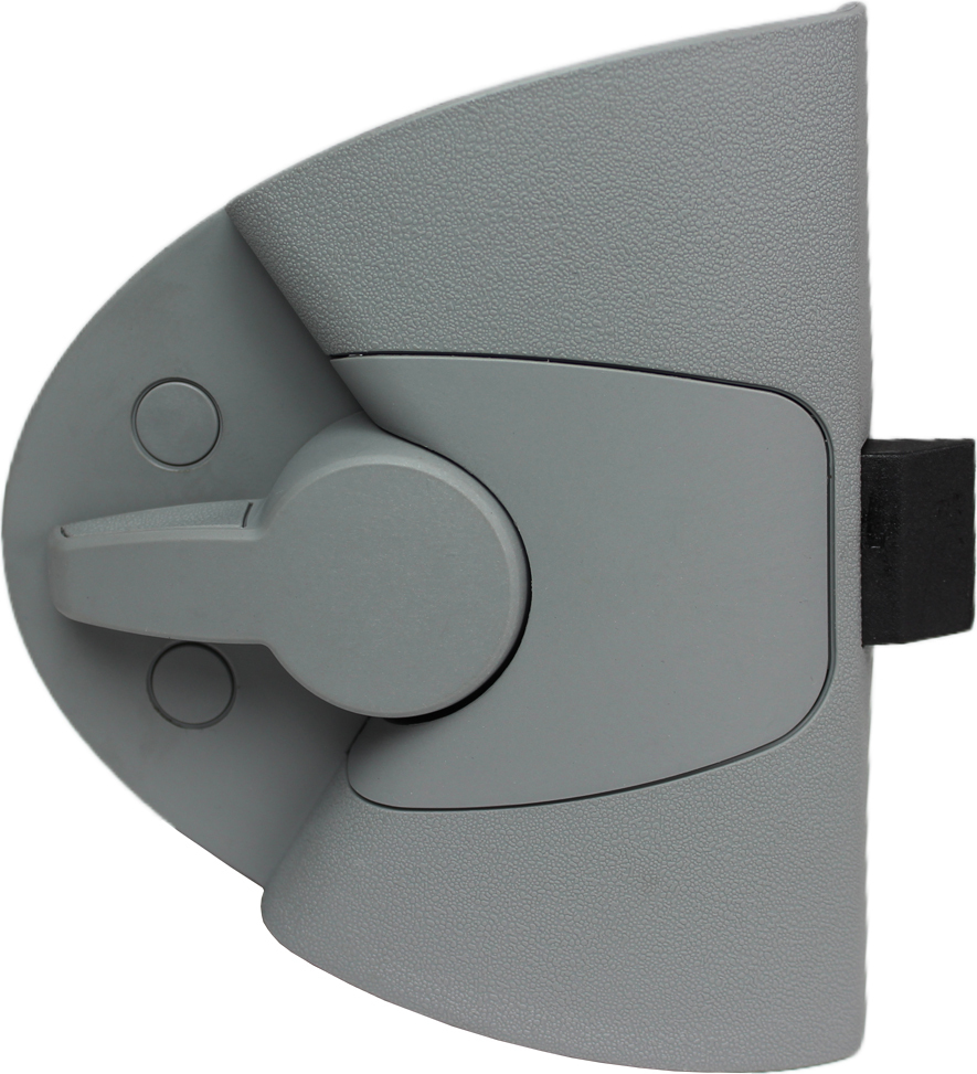 FAP Türschloss Innenschloss Schloss ERGO Wohnwagen Wohnmobil Caravan rechts grau AT-12548