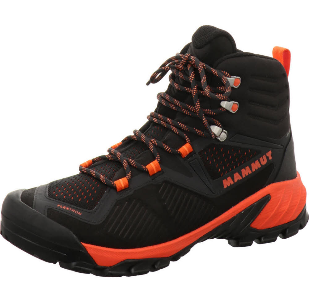 MAMMUT Mammut turistická obuv Sapuen High GTX Men 00654 black-hot red 13