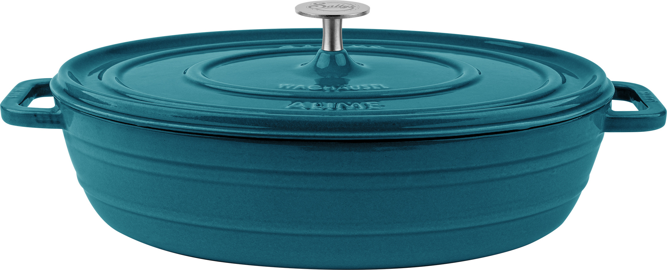 Sallys Gusseisenbräter Alime - Petrol SP11051