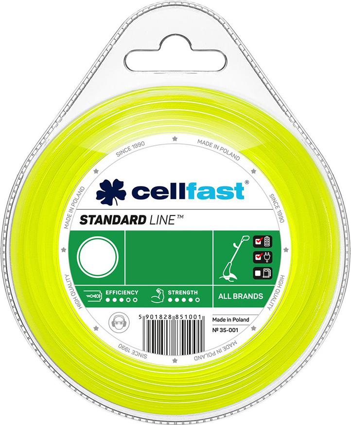 Cellfast STANDARD Damil für Nadelwebstühle - Rundprofil, 2,7 mm x 15 m