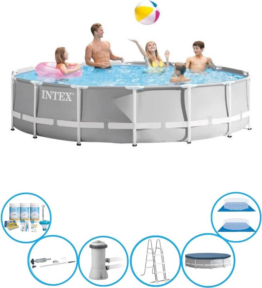 Rám bazéna Intex Prism - s príslušenstvom - 457x107 cm