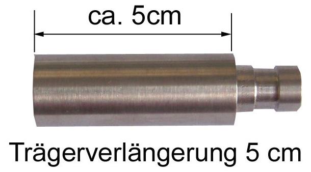 BASIT® Träger 19mm Gardinenstange Edelstahl look o. Trägerverlängerung H19 H29 H18 D28 AT2294003